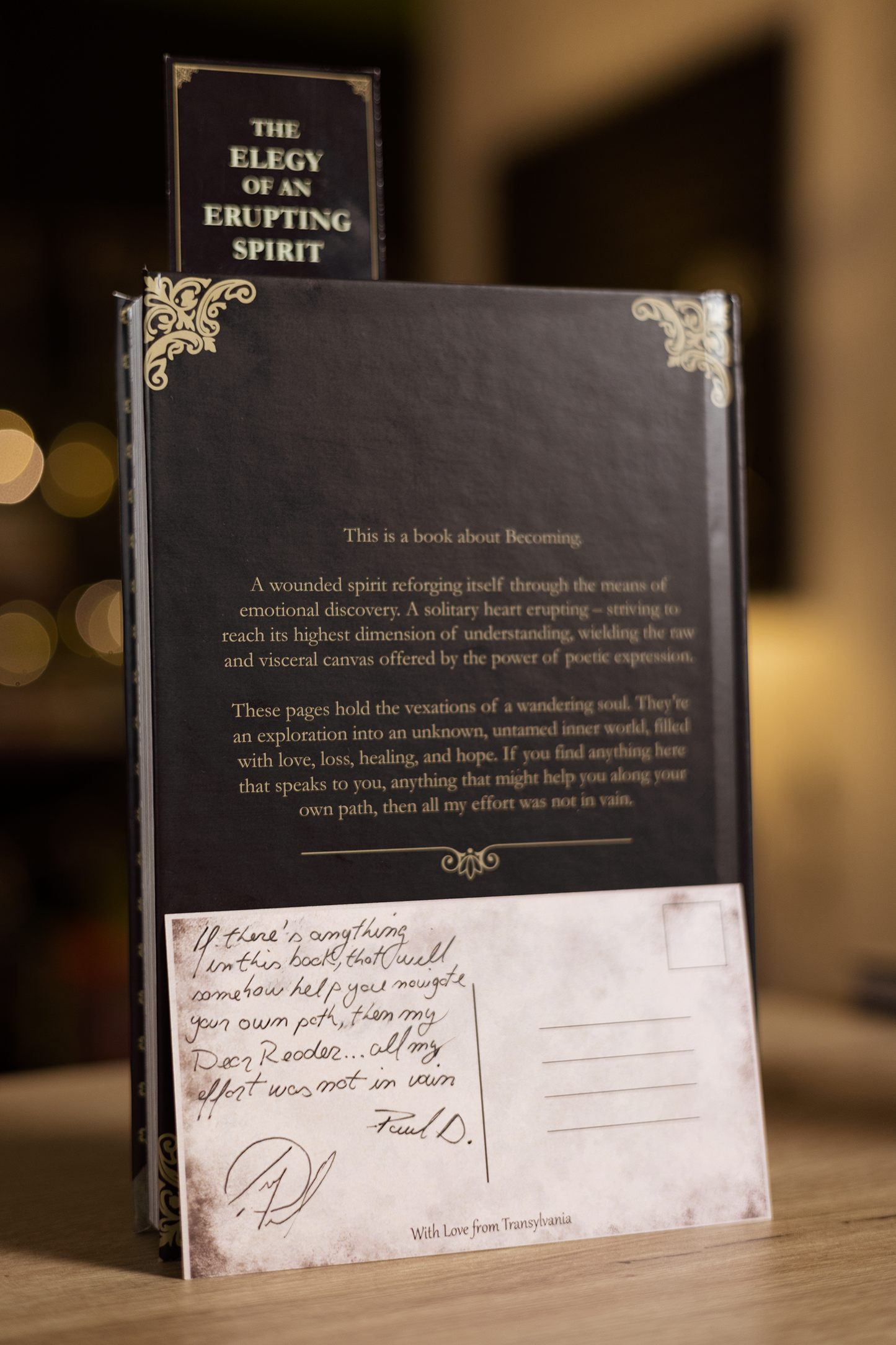 The Elegy of an Erupting Spirit by Paul Damian - Signed Bundle